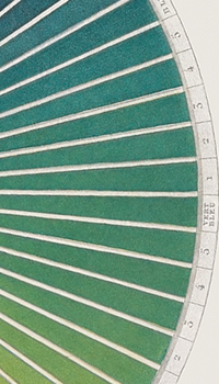 Analogous Art - Blue & Green